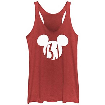 Disney's Mickey Mouse Juniors' Runner 13.1 Racerback Graphic Tank