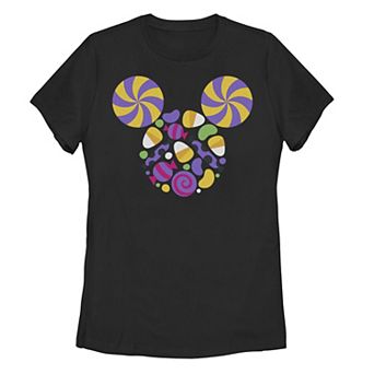 Disney's Mickey Mouse Juniors' Candy Filled Head Graphic Tee