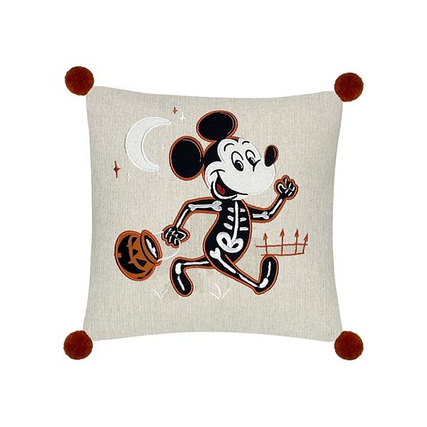 Celebrate Together™ Disney Mickey Mouse Linen Pillow - Linen