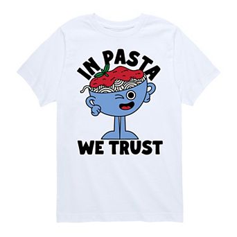 Boys 8-20 in Pasta We Trust Graphic Tee