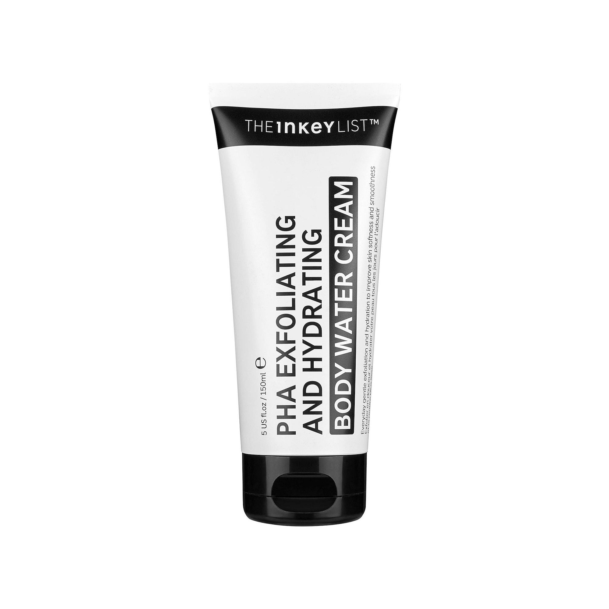 The INKEY List PHA Exfoliating and Hydrating Body Water Cream, Size: 5 FL O