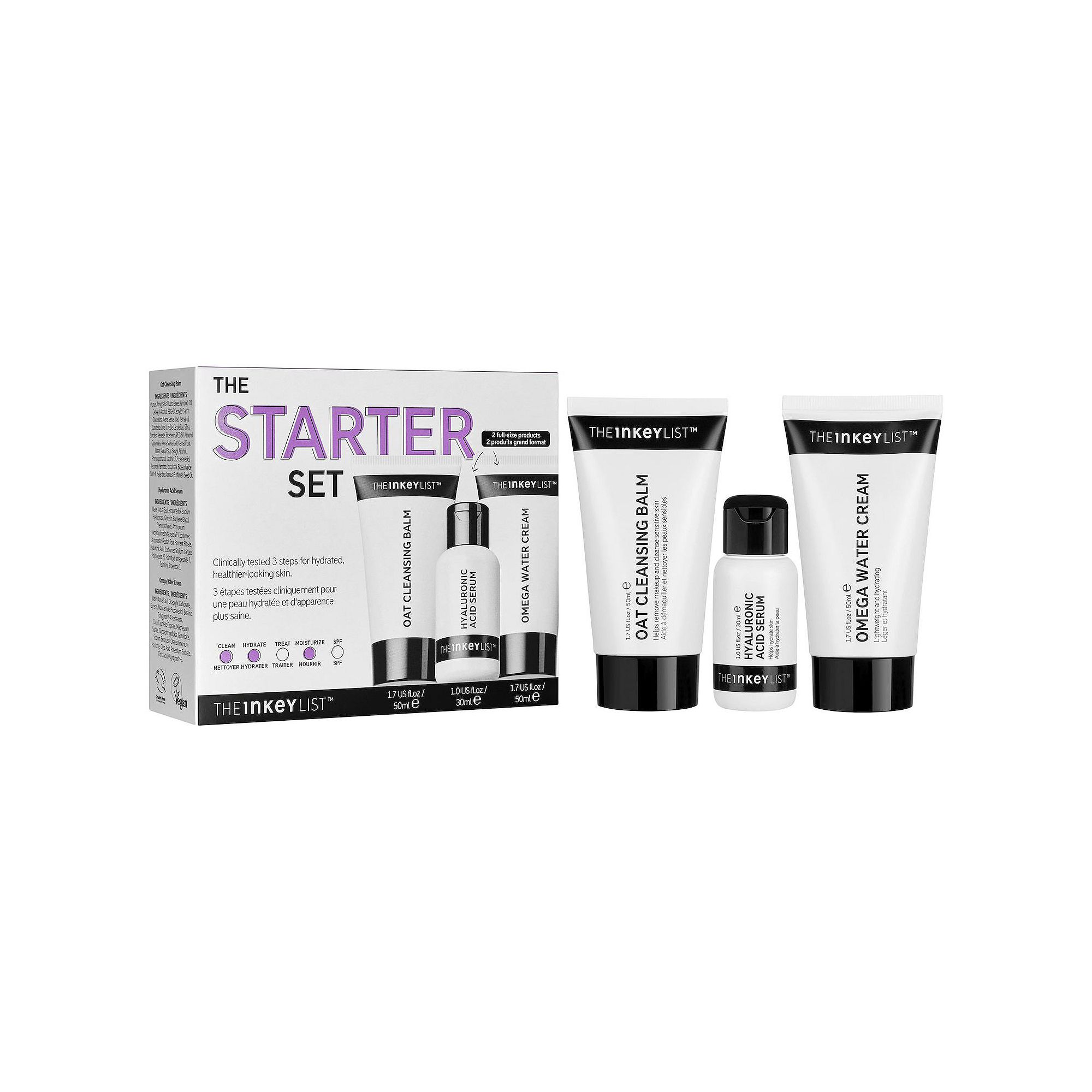 The INKEY List The Starter Skincare Set, None