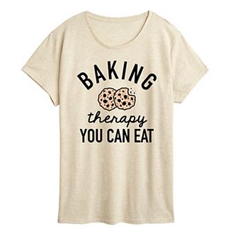 Women's Baking Therapy Graphic Tee