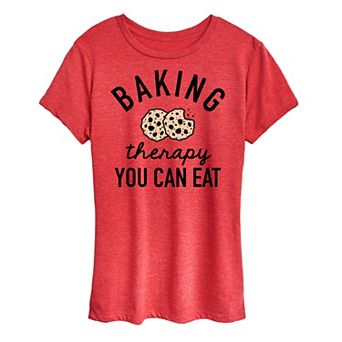 Women's Baking Therapy Graphic Tee