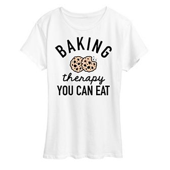 Women's Baking Therapy Graphic Tee