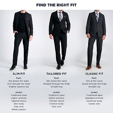 Men's Haggar® Smart Wash® Sorona Slim-Fit Suit Pants