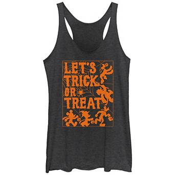 Disney's Mickey and Friends Juniors' Let's Trick Or Treat Rackerback Graphic Tank