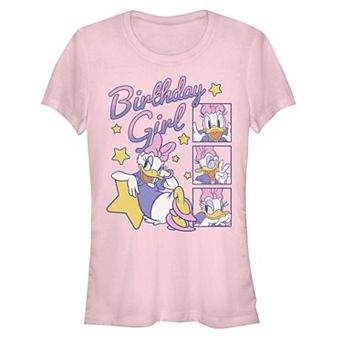 Disney's Daisy Duck Juniors' Birthday Girl Graphic Tee