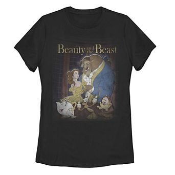 Disney's Beauty And The Beast Juniors' Dance Poster Graphic Tee