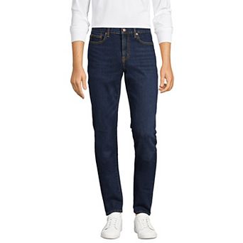 Men's Lands' End Recover 5-Pocket Slim Fit Denim Jeans