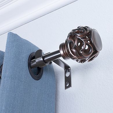 Decopolitan Kensignton 5/8" Adjustable Curtain Rod