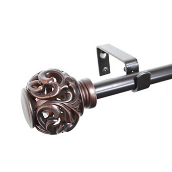 Decopolitan Kensignton 5/8" Adjustable Curtain Rod