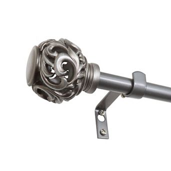 Decopolitan Kensignton 5/8" Adjustable Curtain Rod
