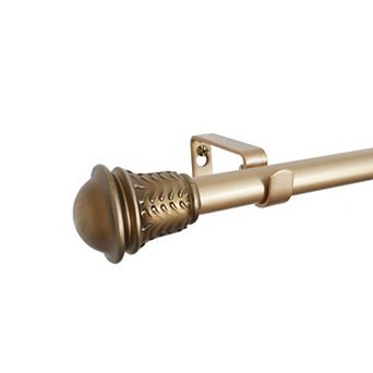 Decopolitan Clairemont 3/4" Adjustable Curtain Rod
