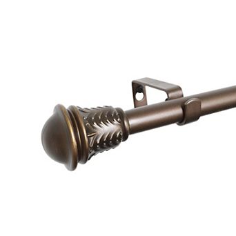Decopolitan Clairemont 3/4" Adjustable Curtain Rod