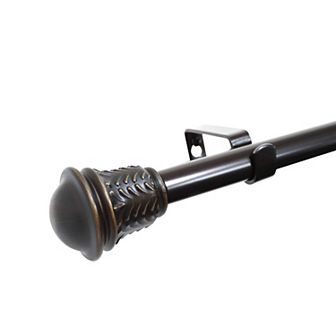 Decopolitan Clairemont 3/4" Adjustable Curtain Rod