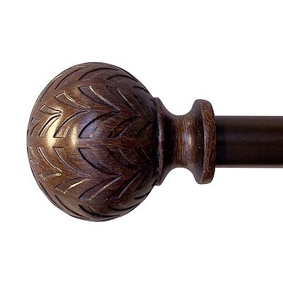 Decopolitan Hermosa 5/8" Adjustable Curtain Rod