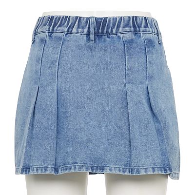 ★送料・関税込★GLOWNY★IVY PLEATED MINI SKIRT★ IVY PLEATED MINI SKIRT (NAVY) - GLOWNY