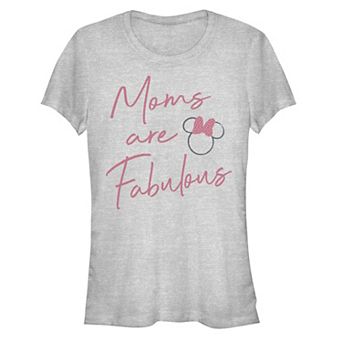 Disney's Minnie Mouse Moms Are Fabulous Juniors' Graphic Tee