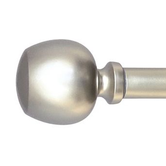 Decopolitan Morena II 1" Adjustable Curtain Rod Set