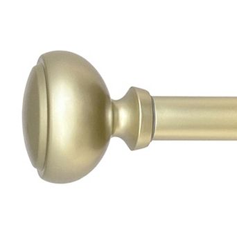 Decopolitan Fairbanks II 1" Adjustable Curtain Rod Set