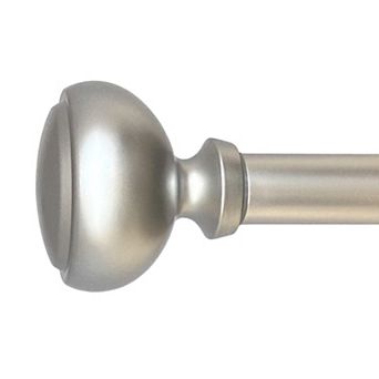 Decopolitan Fairbanks II 1" Adjustable Curtain Rod Set