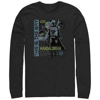 Men's The Mandalorian This Is The Way Cover Graphic Tee