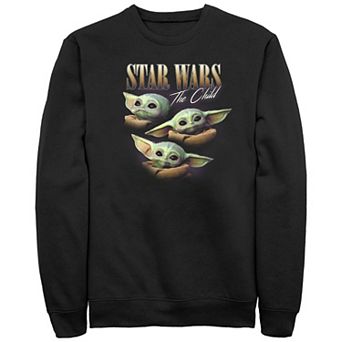 Men's The Mandalorian Star Wars The Child Graphic Fleece