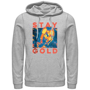 Men's Star Wars C-3PO Stay Gold Graphic Hoodie