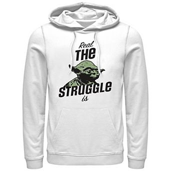 Men's Star Wars The Real Struggle Is Graphic Hoodie