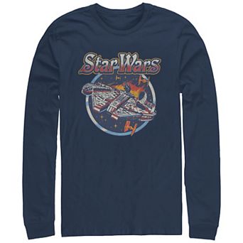 Men's Star Wars Vintage Millennium Falcon Graphic Tee