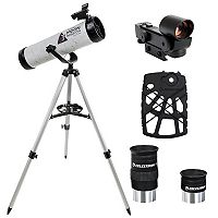 Celestron Moon Mission 114AZ-SR Reflector Telescope with Smartphone Adapter + $20 Kohls Cash