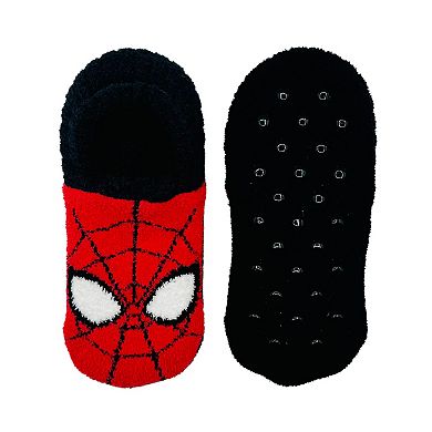 Boys Marvel Spiderman Flex Back Slipper Socks