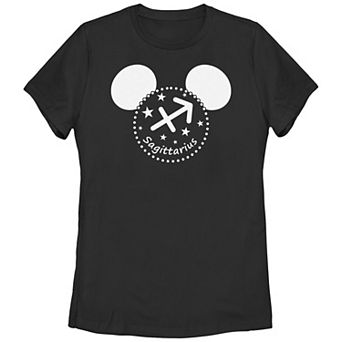 Disney's Mickey Mouse Sagittarius Sign Juniors' Graphic Tee