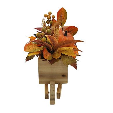 Celebrate Together™ Fall Artificial Botanical Wheelbarrow Table Decor