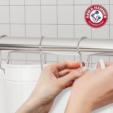 Arm & Hammer PEVA Medium Weight Shower Curtain Liner