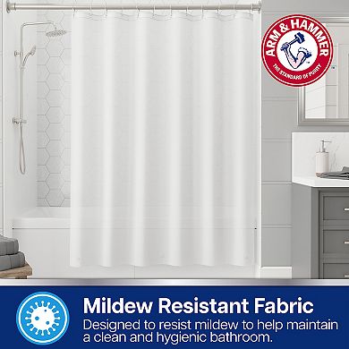 Arm & Hammer PEVA Medium Weight Shower Curtain Liner