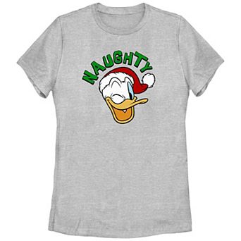 Disney's Donald Duck Naughty Wink Juniors' Graphic Tee