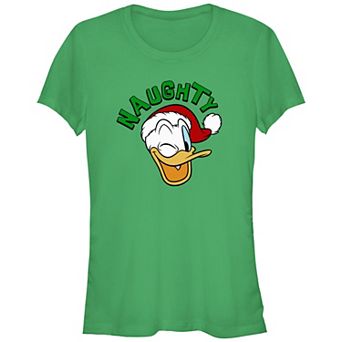 Disney's Donald Duck Naughty Wink Juniors' Graphic Tee