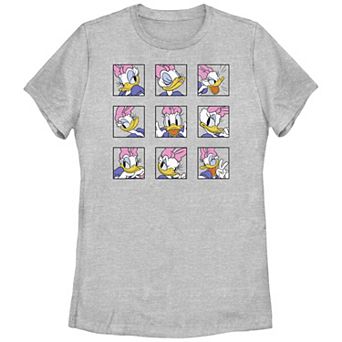 Disney's Daisy Duck Expressions Boxes Juniors' Graphic Tee