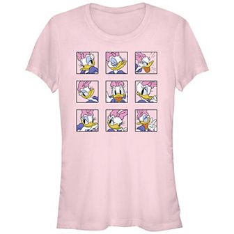 Disney's Daisy Duck Expressions Boxes Juniors' Graphic Tee
