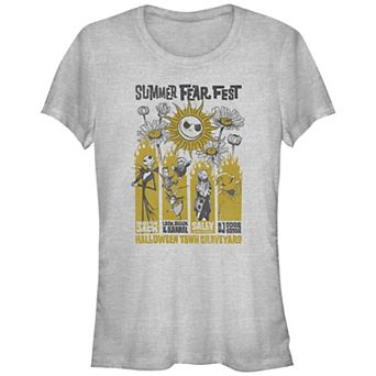 Disney's The Nightmare Before Christmas Summer Fear Fest Juniors' Graphic Tee