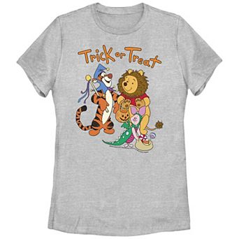 Disney's Winnie The Pooh And Friends Trick Or Treating Juniors' Graphic Tee
