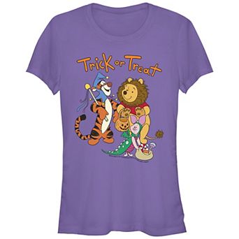 Disney's Winnie The Pooh And Friends Trick Or Treating Juniors' Graphic Tee