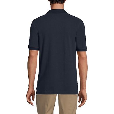 Men's Tall Lands' End School Uniform Mesh Polo Shirt