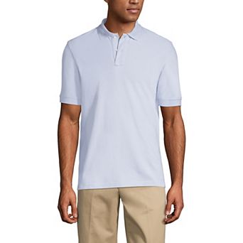 Men's Tall Lands' End School Uniform Mesh Polo Shirt