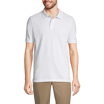 Men's Tall Lands' End School Uniform Mesh Polo Shirt