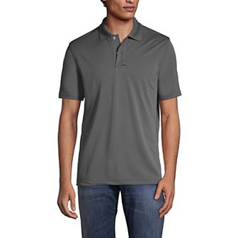 Big & Tall Lands' End School Uniform Short Sleeve Polo