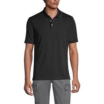 Big & Tall Lands' End School Uniform Solid Active Polo