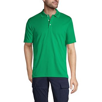 Big & Tall Lands' End School Uniform Solid Active Polo